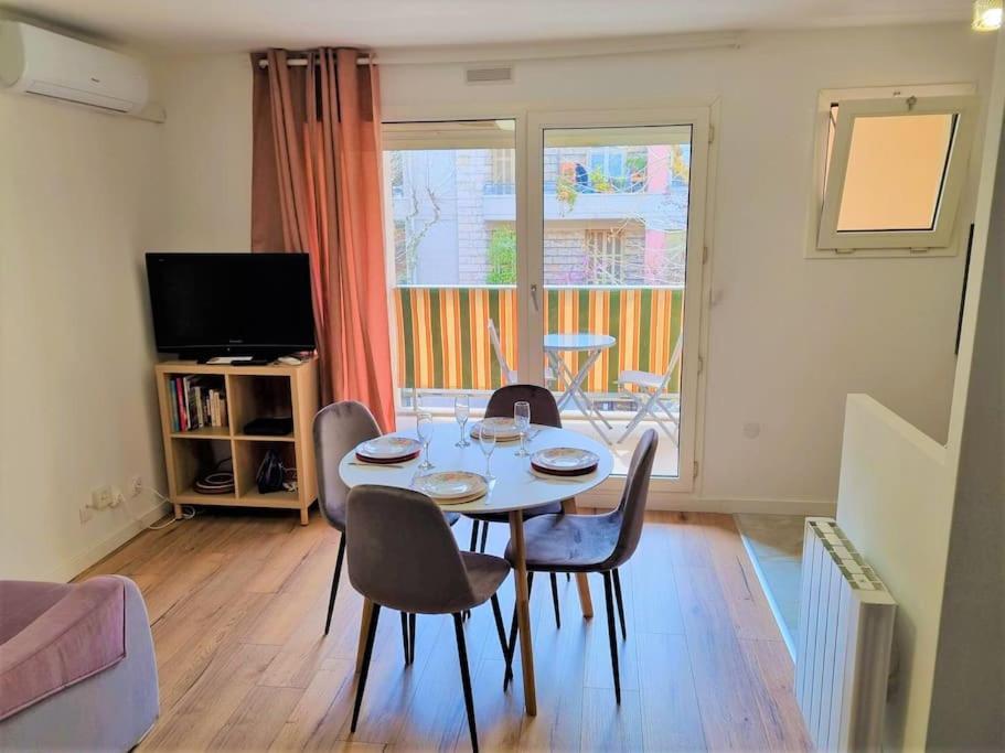 Studio Nice, Avenue Des Fleurs, Climatise Apartment Екстериор снимка